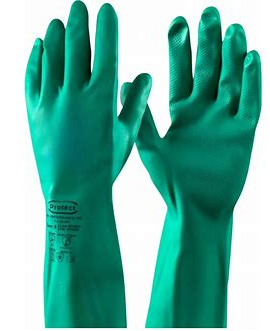 Luva nitrílica Verde
